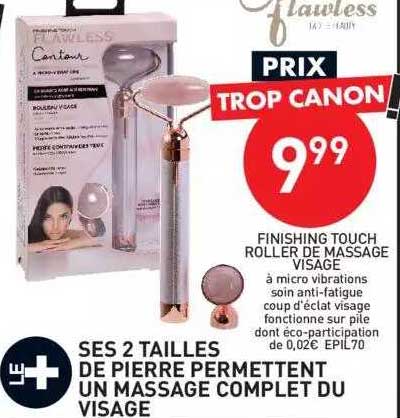 finishing touch roller de massage visage
