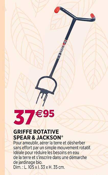 griffe rotative spear & jackson