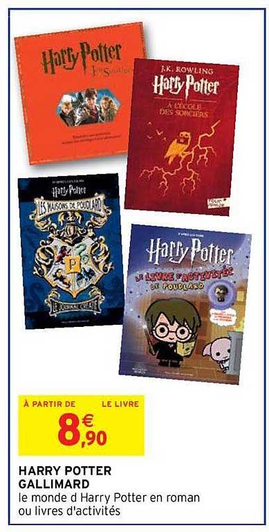 harry potter gallimard