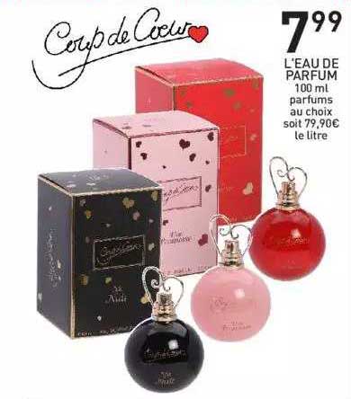 l'eau de parfum coup de cœur