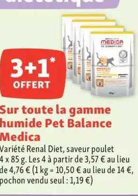 la gamme humide pet balance medica