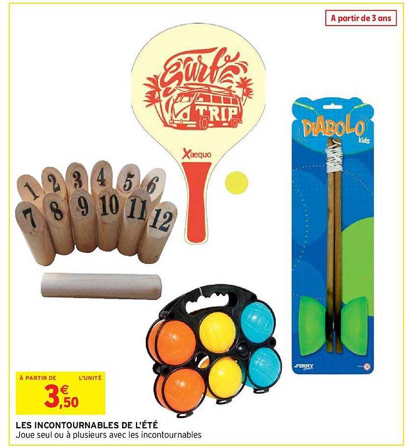 les incontournables de l'été