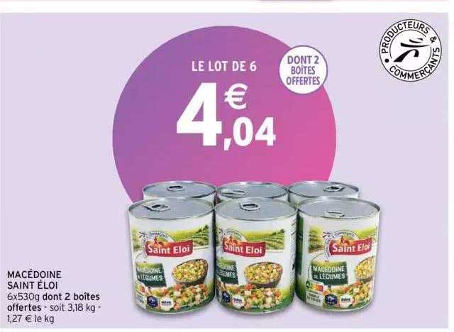 Macédoine Saint éloi