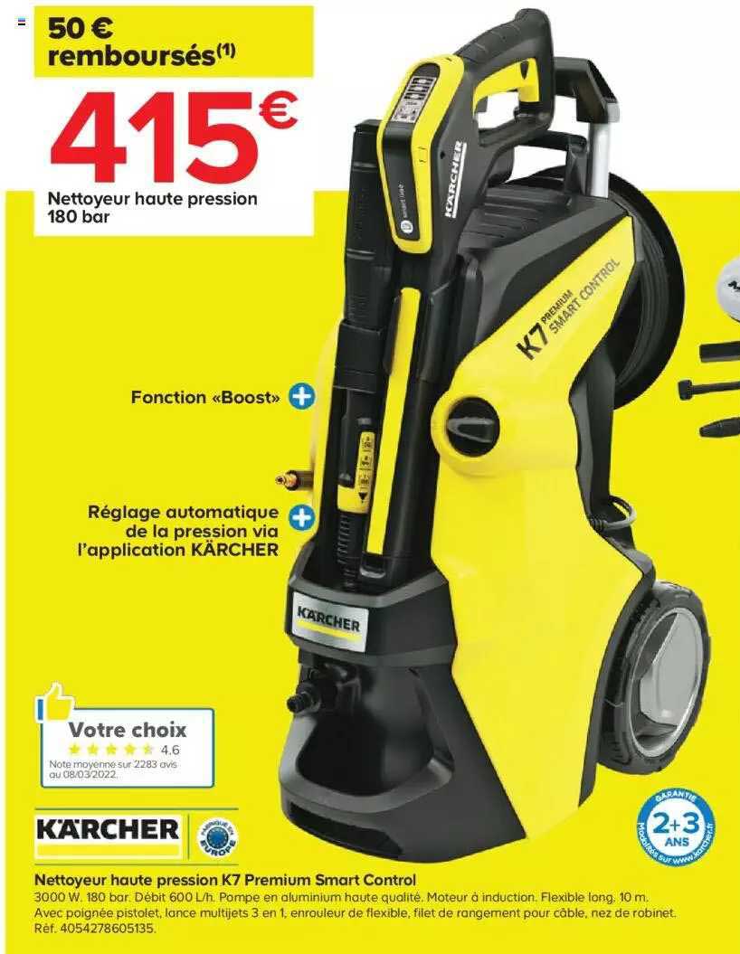 nettoyeur haute pression k7 premium smart control kärcher
