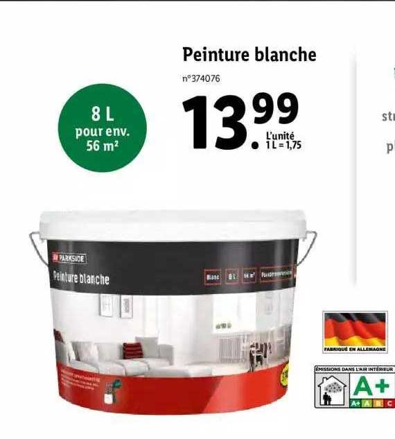 Peinture Blanche Parkside