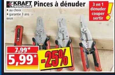 pinces à dénuder kraft werkzeuge