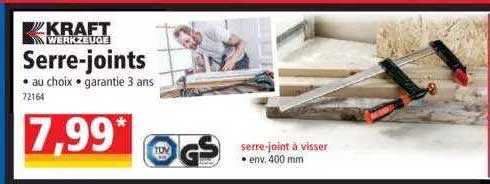 serre-joints kraft werkzeuge