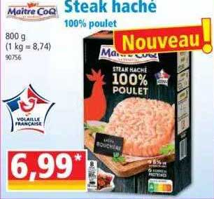 steak haché maître coq