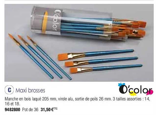 Maxi Brosses O'color