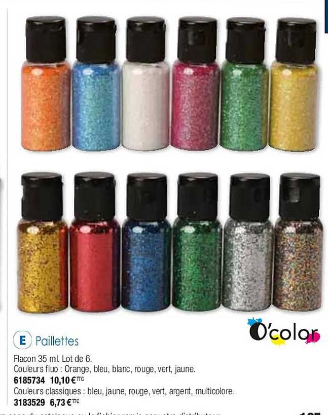 paillettes o'color