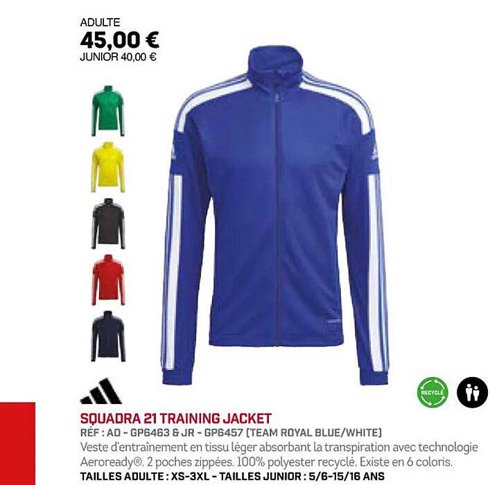 adidas squadra 21 training jacket