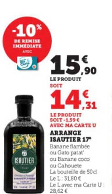 arrange isautier 17°