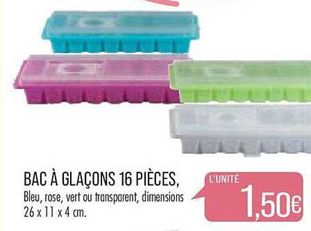 Bac à Glaçons 16 Pièces,