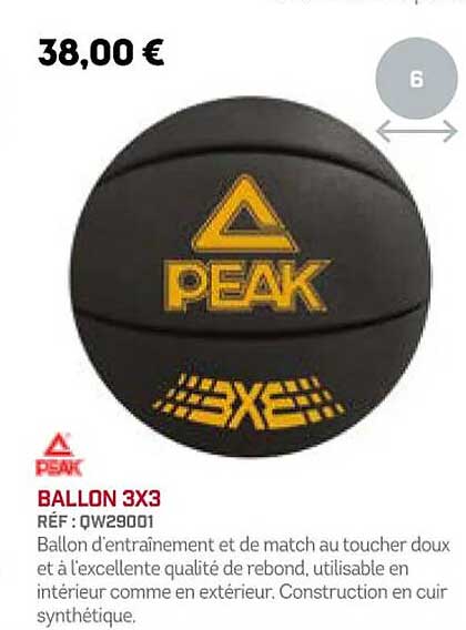 ballon 3x3 peak