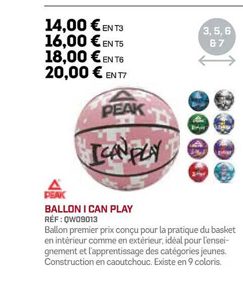 Ballon I Can Play Peak