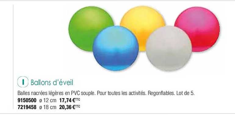 ballons d'éveil
