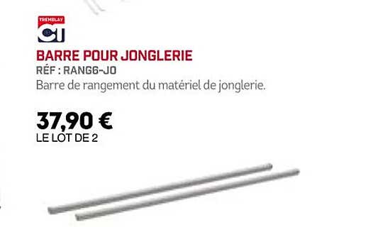 barre pour jonglerie