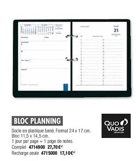 bloc planning quo vadis