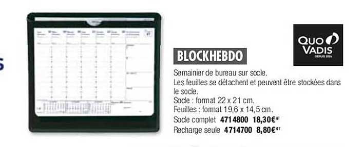 blockhebdo quo vadis