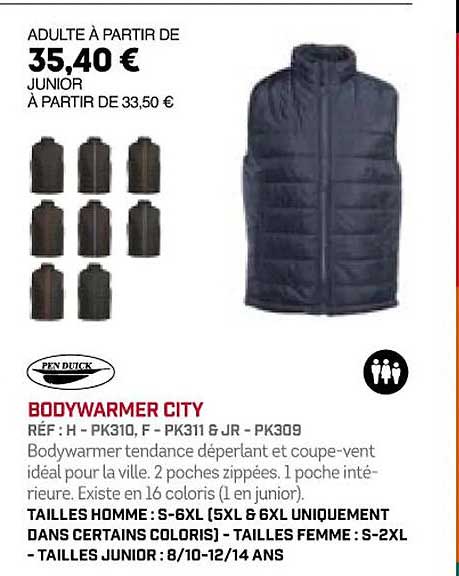 bodywarmer city