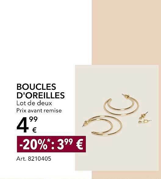 boucles d'oreilles