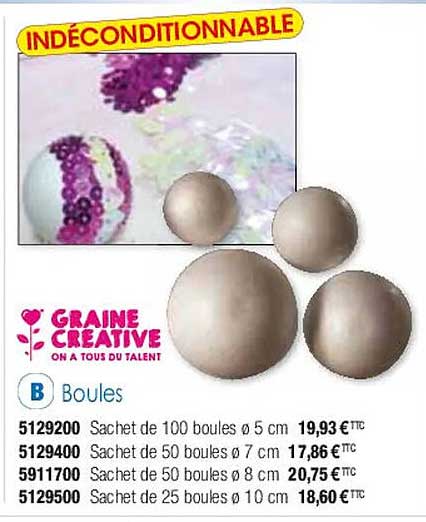 boules graine créative