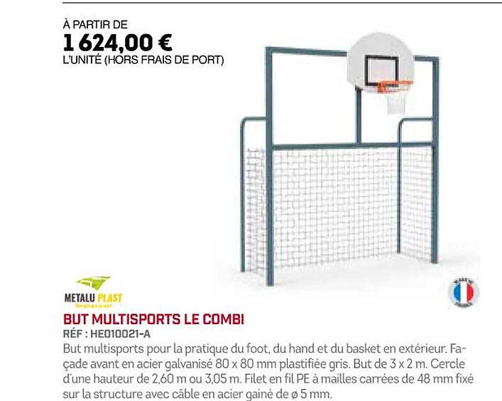 but multisports le combi metalu plast