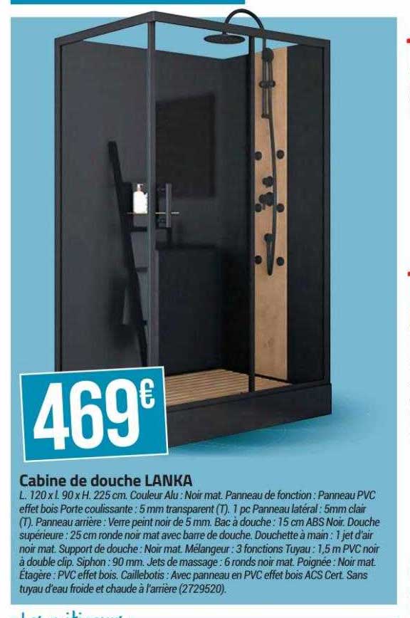 Cabine De Douche Lanka