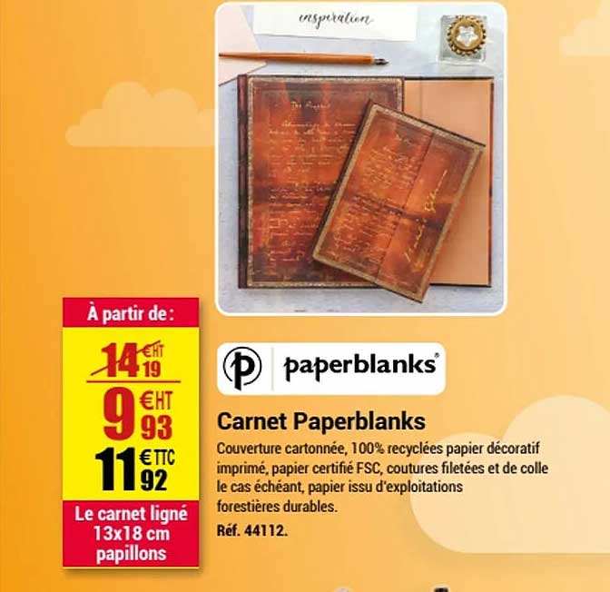 Carnet Paperblanks