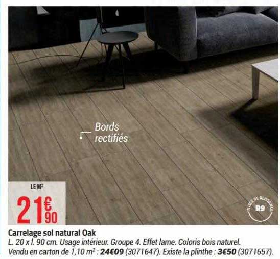 Carrelage Sol Natural Oak