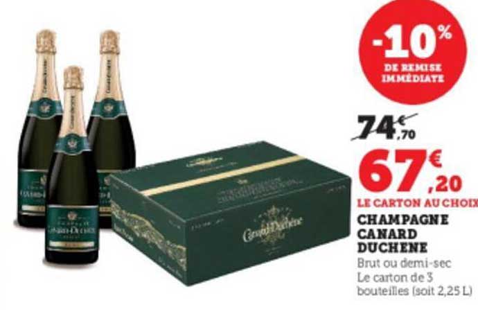 champagne canard duchene