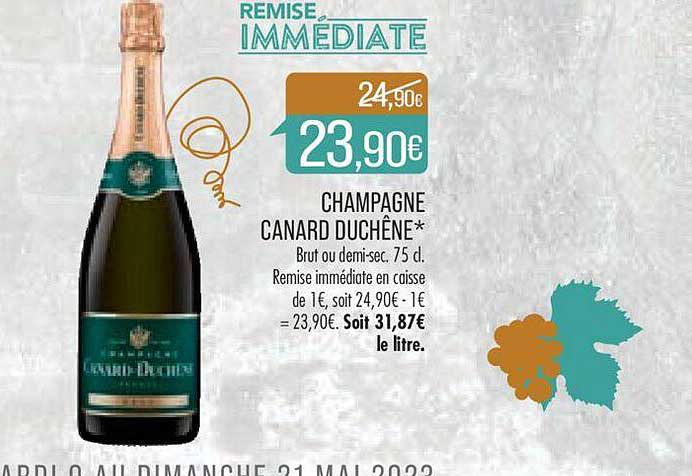 champagne canard duchêne
