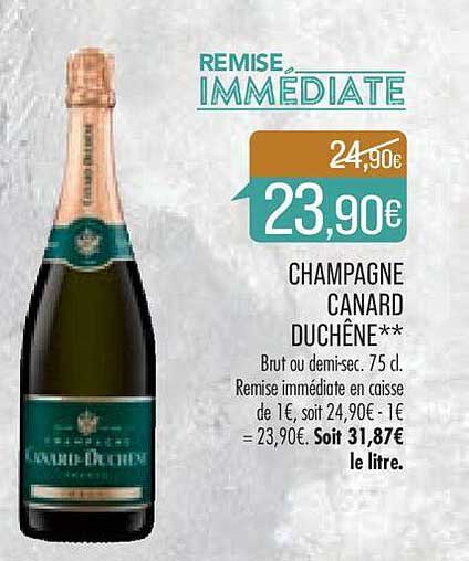 champagne canard duchêne
