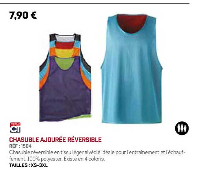 Chasuble Ajourée Réversible