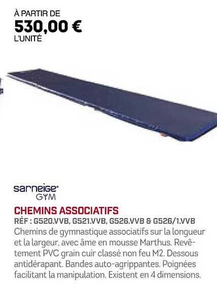 chemins associatifs sarneige gym