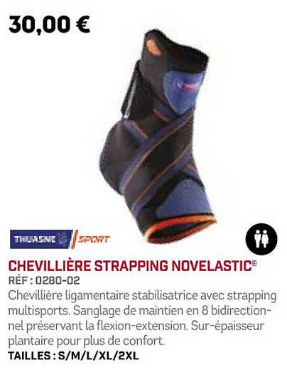 chevillière strapping novelastic