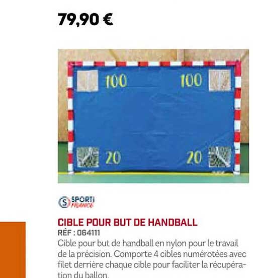 cible pour but de handball sporti