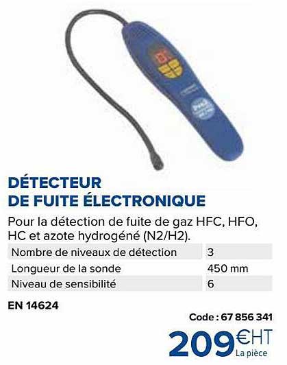 détecteur de fuite électronique