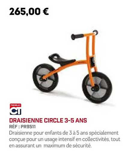 Draisienne Circle 3-5 Ans