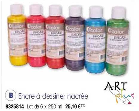 Encre à Dessiner Nacrée Art Plus