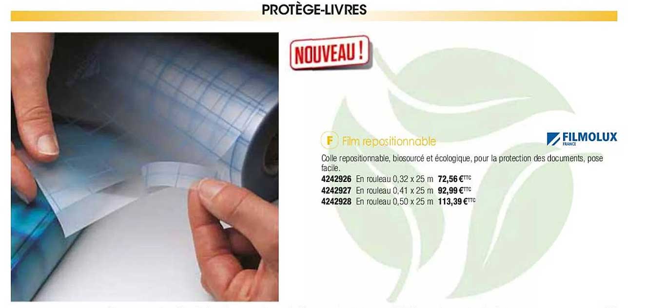 film repositionnable filmolux