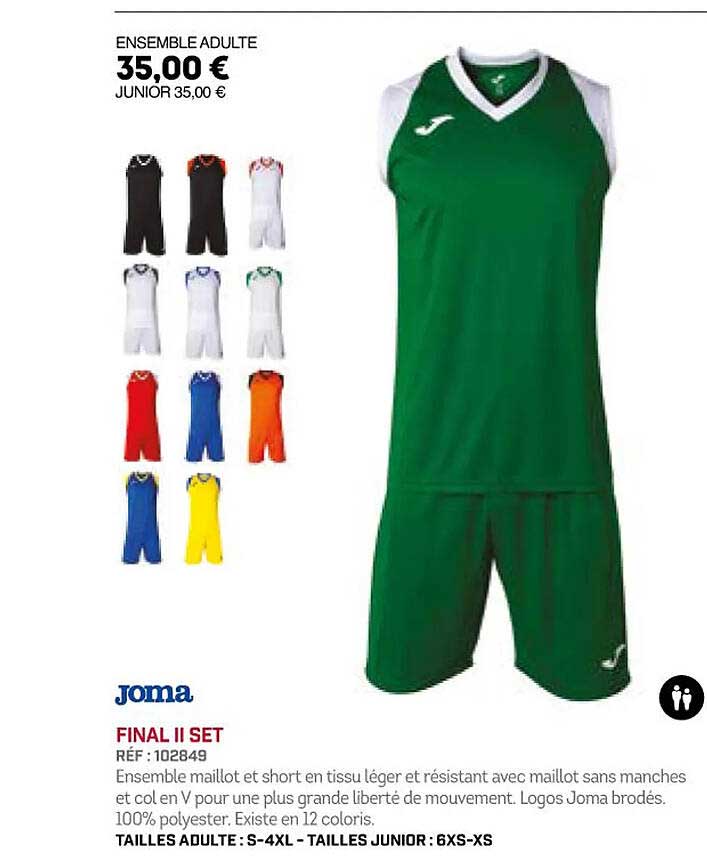 final II set joma