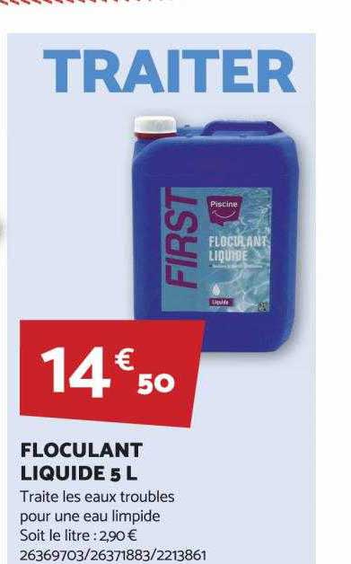 floculant liquide 5 l