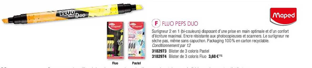 Fluo Peps Duo Maped