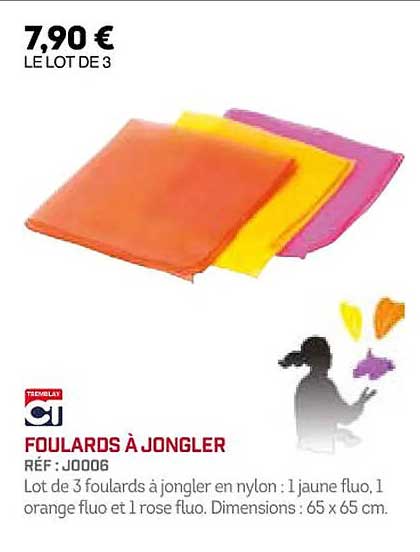 foulards à jongler