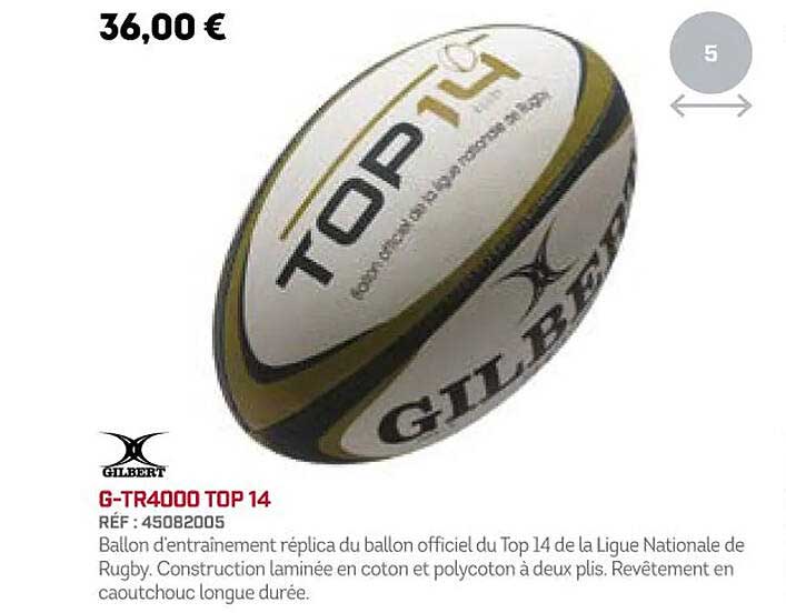 G-tr4000 Top 14 Gilbert