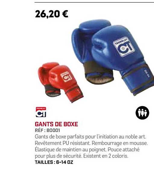 gants de boxe