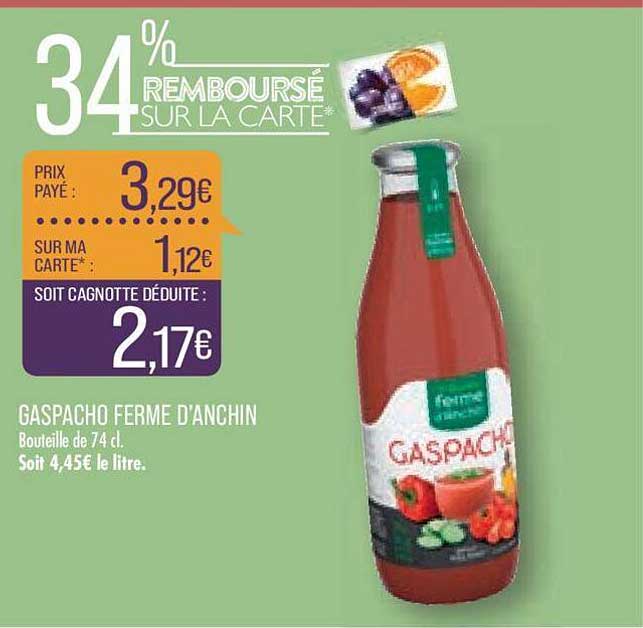 gaspacho ferme d'anchin