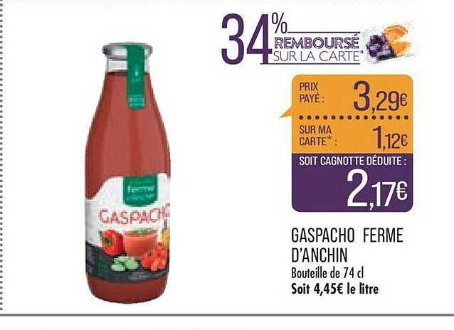 gaspacho ferme d'anchin