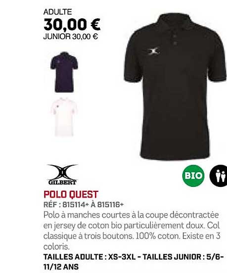 gilbert polo quest